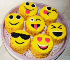 Пирожные Смайлик (Кондитер)