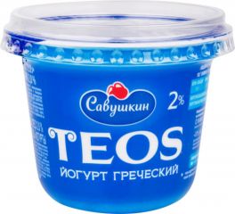 Йогурт  САВУШКИН Teos Греческий 250 г 2%