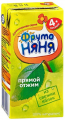 ФрутоНяня Сок яблоко прямой отжим 4+ мес. уп. 200мл