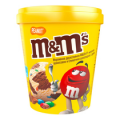 Мороженое M&M’S Двухслойное молочно-арахисовое и сливочно-шоколадное с драже 295 г 9,5%