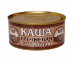 Каша ЯНТА гречневая с говядиной 325 г