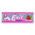 Жеват. резинка без сахара с клубникой EXIT, 13.5гр