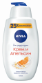 Гель для душа Nivea крем апельсин