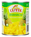 Ананасы кусочками в сиропе LUTIK 850г