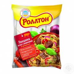 Лапша РОЛЛТОН По-домашнему с говядиной 85 г