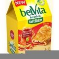 Печенье BELVITA Утреннее Soft Bakes с начинкой клубника 250 г