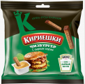 Сухарики КИРИЕШКИ Maxi ржаные чизбургер+сырный соус 85г