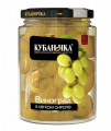 Виноград КУБАНОЧКА белый в легком сиропе 780 г