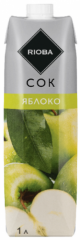 RIOBA Сок яблочный 1 л