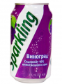 Напиток LOTTE Sparkling виноград газированный 0.35 л КТЦ