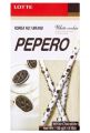 Соломка LOTTE пеперо Pepero White Cookie в белом шоколаде с печеньем 32 г