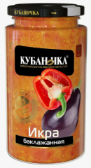 Икра из баклажанов КУБАНОЧКА 360 г
