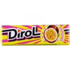 Жевательная резинка DIROL маракуйя 13.6 г