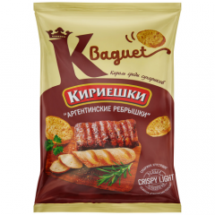 Сухарики КИРИЕШКИ Baguet пшеничные аргентинские ребрышки 50 г