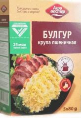 Крупа АГРОМАСТЕР Булгур в пакетиках 4*100г