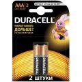 Батарейка DURACELL Basic AAA щелочная 2 шт.
