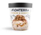 Мороженое MONTERRA С КАРАМЕЛЬНЫМ СОУСОМ И КУСОЧКАМИ ПЕЧЕНЬЯ  276г