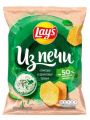 Чипсы LAYS Из печи сметана и ароматные травы 85 г