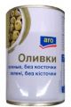 Оливки ARO зеленые без косточки 300 г