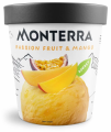 Десерт взбитый замороженный Monterra манго-маракуйя 300г.