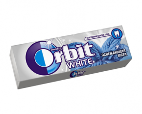 Жевательная резинка ORBIT White освежающая мята 13.6 г