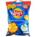 Чипсы LAYS сметана зелень 50 г