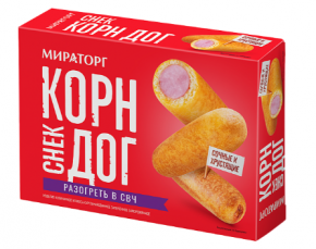 Снек МИРАТОРГ Корн Дог запеченный 250 г