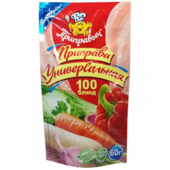 Приправа ПРИПРАВЫЧ 100 блюд универсальная 60 г