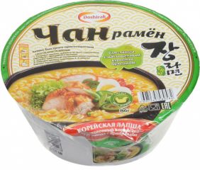 Суп-лапша ДОШИРАК Чан рамен  с насыщенным куриным бульоном 86 г