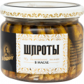 Шпроты ЗА РОДИНУ из балтийской кильки в масле 270 г