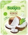 Маска для лица BIOLOGICO Кокос. Мгновенное сияние тканевая