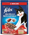 PURINA Felix Двойная вкуснятина с мясом 200 г