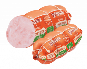 Ветчина ВЯЗАНКА Сливушка с индейкой 300 г