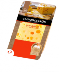 Сыр СЫРОБОГАТОВ Маасдам 125 г 45%