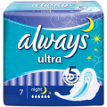 Прокладки гигиенические ALWAYS Ultra night 7 шт