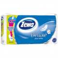 Бумага туалетная ZEWA Deluxe 3-х слойная белая уп. 8шт