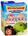 Сок Фрутоняня яблоко-черная смородина 0.2 л