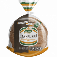 Хлеб КАРАВАЙ Ангарский дарницкий 300 г