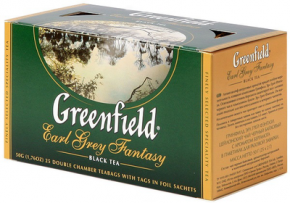 Чай черный GREENFIELD Earl Grey Fantasy 25х2г