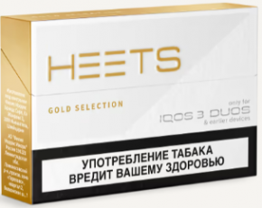 Табак нагреваемый HEETS from Parliament Gold Selection