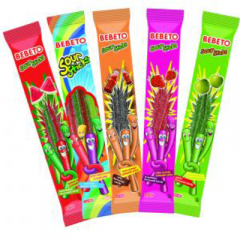 Мармелад BEBETO Sour Sticks фруктовый микс 35 г