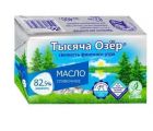 Масло сладко-сливочное ТЫСЯЧА ОЗЁР несоленое 400 г 82,5%