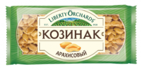 Козинак LIBERTY ORCHARDS арахисовый 150 г