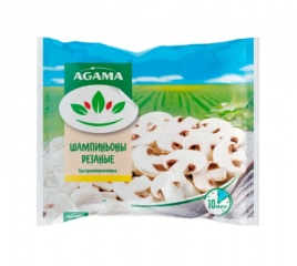 Шампиньоны AGAMA резаные 400 г