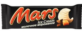 Мороженое MARS батончик молочное с карамелью в глазури 40 г