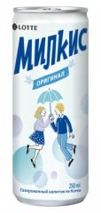 Напиток LOTTE Милкис оригинальный газированный 250 мл