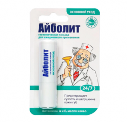 Помада гигиеническая АЙБОЛИТ Основной уход 2.8 г