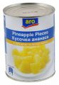 Ананасы ARO кусочки в легком сиропе 560 г
