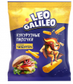 Кукурузные палочки LEO GALILEO со вкусом чизбургера 45 г