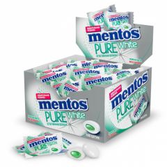 Жевательная резинка Ментос Pure white со вкусом нежной мяты 2г